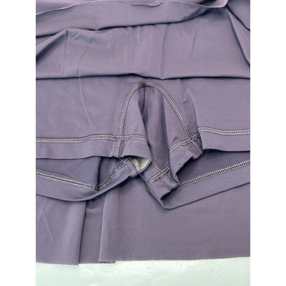 Lululemon Pace Rival Purple Skort Women 12 Tall Tennis Golf Shorts/Skirt - Picture 5 of 6